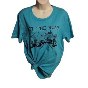 Hit the road jack Bella canvas t new without tags Size med